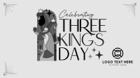 Modern Three Kings Day Animation