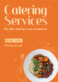 Catering At Your Service Flyer