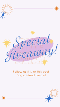 Generic Give Away Instagram Reel Image Preview