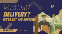 Courier Delivery Services Animation