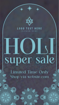 Holi Sale Patterns Instagram Story