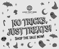 Trick or Treat Sale Facebook Post