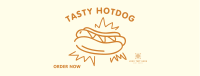 Tasty Hotdog Facebook Cover