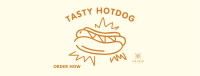 Tasty Hotdog Facebook Cover Image Preview