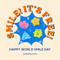 Smile! It's Free Instagram Post Design