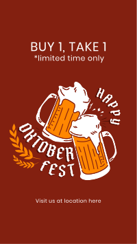 Oktoberfest Celebration Facebook Story