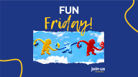 Fun Monkey Friday Facebook Event Cover