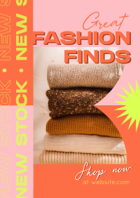 Great Fashion Finds Flyer