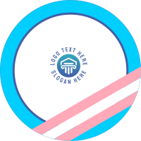 Dynamic Trans Pride LinkedIn Profile Picture