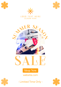 Summer Season Sale Poster