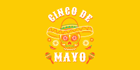 Happy Cinco De Mayo Skull Twitter Post