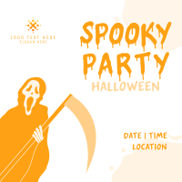 Spooky Party Instagram Post