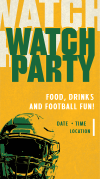 Football Watch Party Video