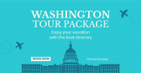 Washington Travel Package Facebook Ad