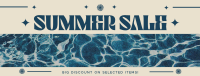 Retro Summer Sale Facebook Cover Design