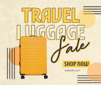 Travel Luggage Discounts Facebook Post