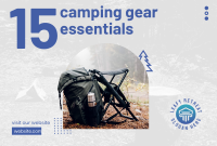 Camping Bag Pinterest Cover Image Preview