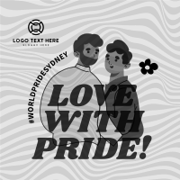 Love with Pride Instagram Post