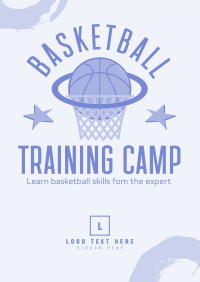 Train Your Basketball Skills Poster