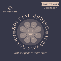 Spring Giveaway Linkedin Post