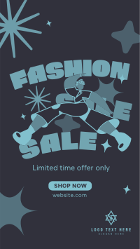 Quirky Fashion Sale Instagram Story Design