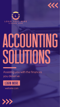 Accounting Solutions Facebook Story