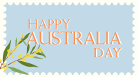 Golden Wattle Stamp Facebook Event Cover