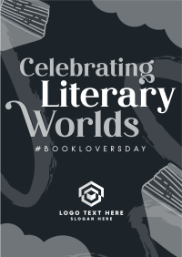 Book Literary Day Flyer