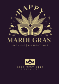 Mardi Gras Party Poster