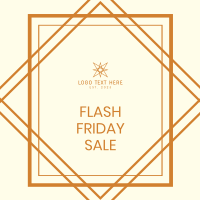 Flash Friday Sale Now! Instagram Post