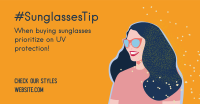 Summer Sunglasses Tip  Facebook Ad