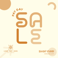 Rounded Shopping Sale Instagram Post Design