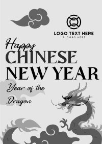 Dragon Chinese New Year Poster