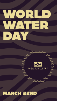 World Water Day Waves Instagram Reel Image Preview