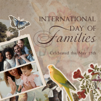 Renaissance Collage Day of Families Instagram Post Image Preview