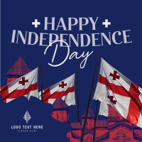 Happy Independence Day Georgia! Instagram Post