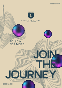 Follow Futuristic Journey Flyer