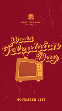 Retro TV Day Facebook Story