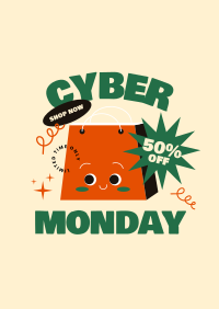 Cyber Monday Sale Poster