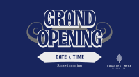  Vintage Grand Opening Animation