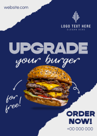 Upgrade your Burger! Poster