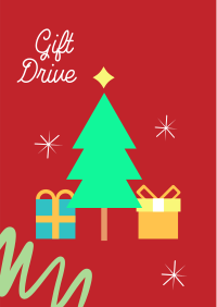 Christmas Gift Drive Flyer