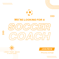 Searching for Coach Instagram Post Design