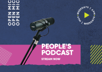 People's Podcast Postcard