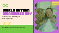 Bold Quirky Autism Day Video Image Preview