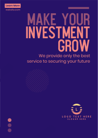 Make Your Investment Grow Flyer