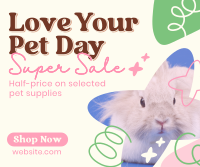 Dainty Pet Day Sale Facebook Post
