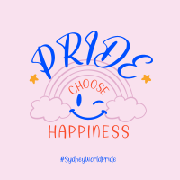 Doodle Sydney Pride Instagram Post Design