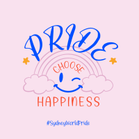 Doodle Sydney Pride Instagram Post