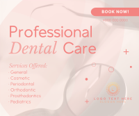 Professional Dental Care Services Facebook Post